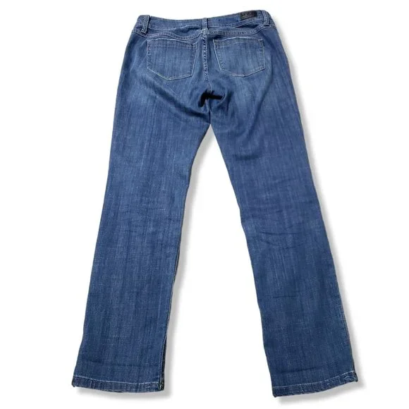 Sold Design Lab Women's Distressed Straight Leg Blue Jeans Women's Size 26 - Picture 5 of 12